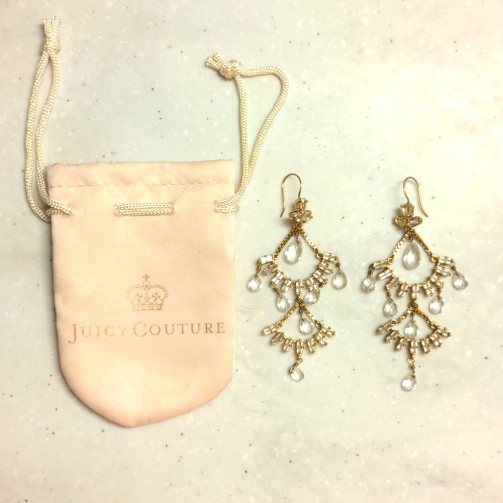 Juicy Couture Chandelier Earrings